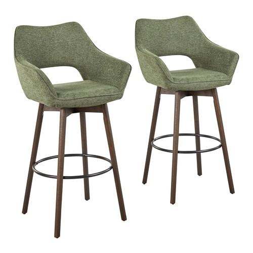 Mustang 30" Fixed-height Barstool - Set Of 2